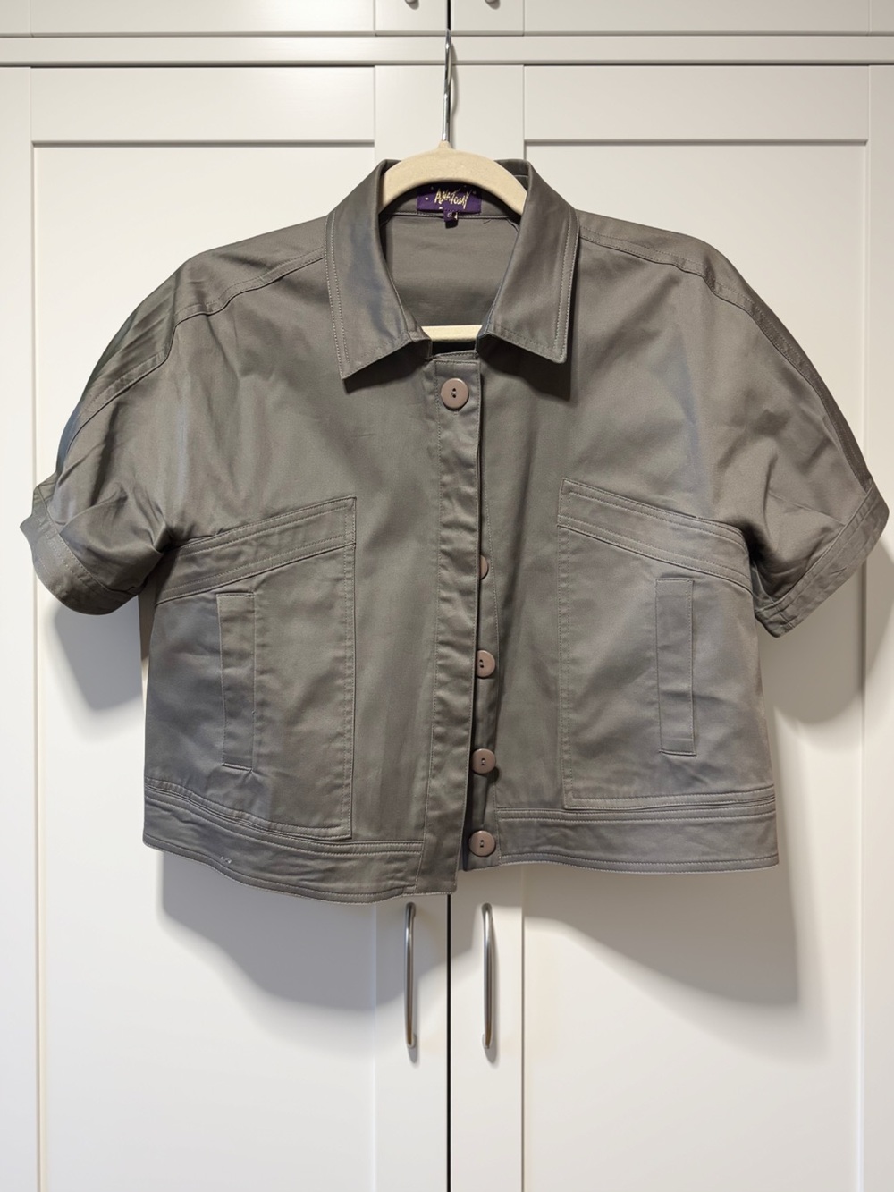 Cropped Utility Jacket